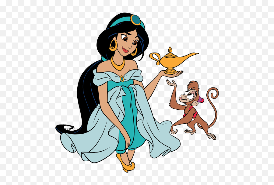 Download Hd Abu Magic Lamp - Aladdin Abu And Jasmine Png,Aladdin Lamp Png