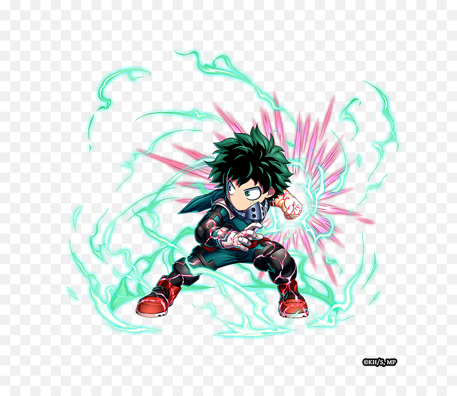 Brave Frontier Collabs With My Hero Academia For Some Plus - Anime Gacha Games Png,Wwe 2k17 Logo Token
