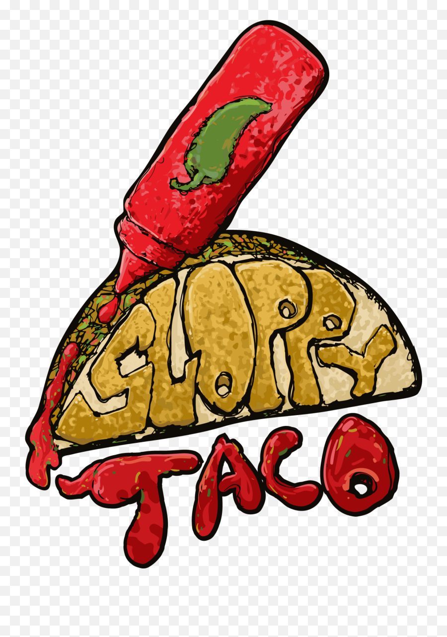Taco Clipart Png - Sloppy Taco,Taco Clipart Png