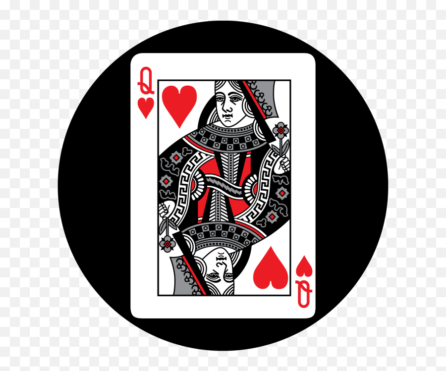 Queen Of Hearts Card Png - Queen Of Hearts Print,Queen Of Hearts Card Png