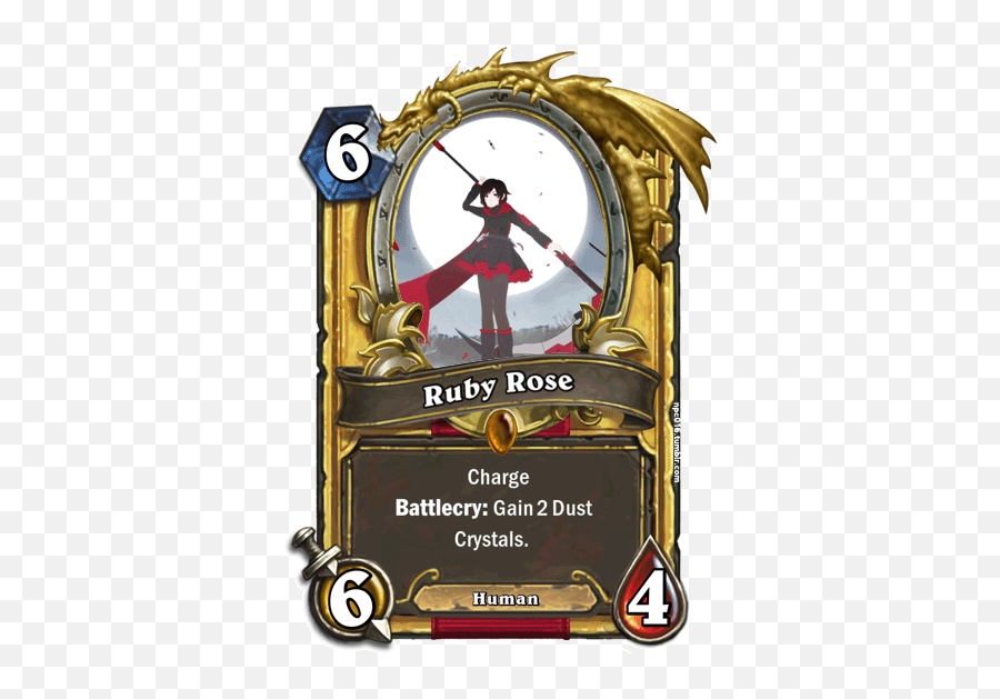 Top Rwby Ruby Stickers For Android U0026 Ios Gfycat - Jojo Hearthstone Cards Png,Rwby Transparent