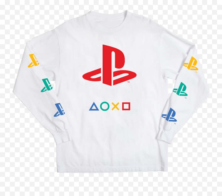 Playstation Logo Long Sleeve - Long Sleeve Png,Logo Playstation