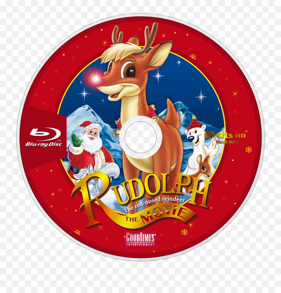 Rudolph The Red Nosed Reindeer Disc Png - Rudolph The Red Nosed Reindeer Movie On Blu Ray,Rudolph The Red Nosed Reindeer Png