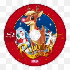 Rudolph The Red Nosed Reindeer Disc Png - Movie On Blu Ray