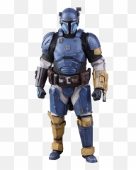 Heavy Infantry Mandalorian Sixth Scale - Heavy Infantry Mandalorian Helmet Png,Mandalorian Png