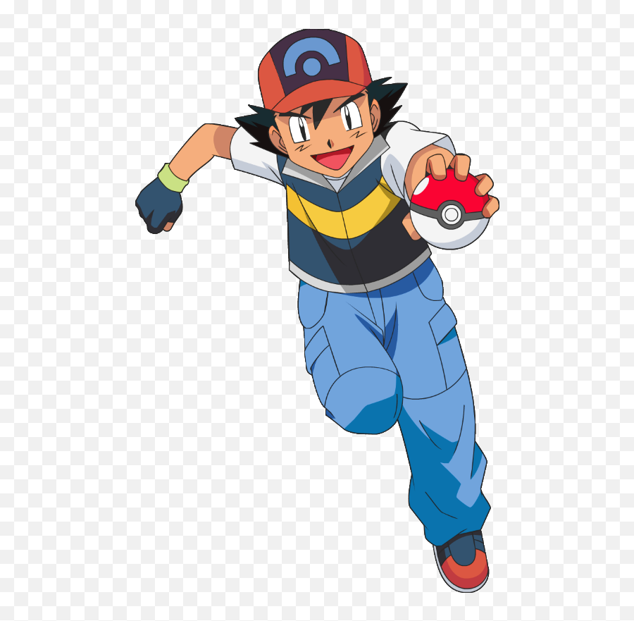 Ash Holding Poké Ball - Ash Ketchum Holding Pokeball Full Pokemon Diamond And Pearl Ash Png,Poke Ball Png