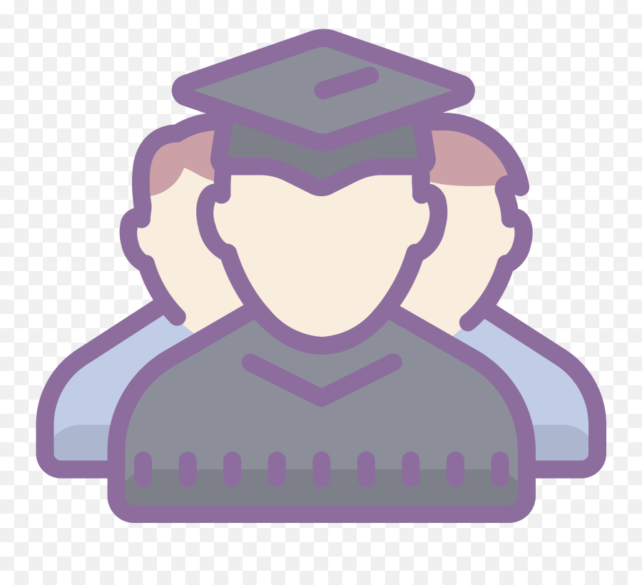 The Outline Of Two People Walking - Students Icon Full Icons Students Png,Students Icon