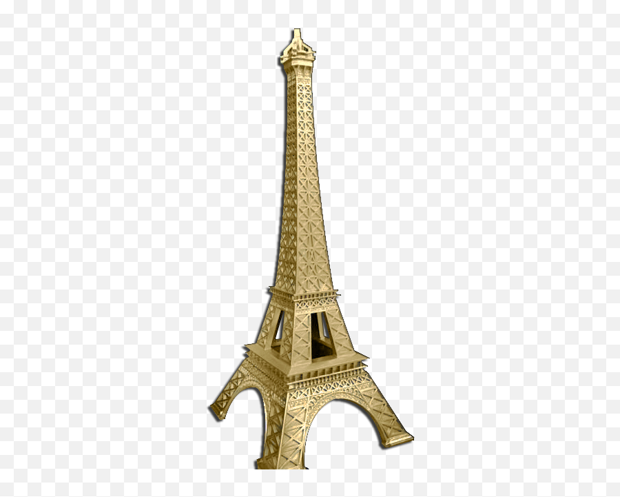Medium Gold Paris Eiffel Tower - Eiffel Tower Png,Eiffel Tower Transparent
