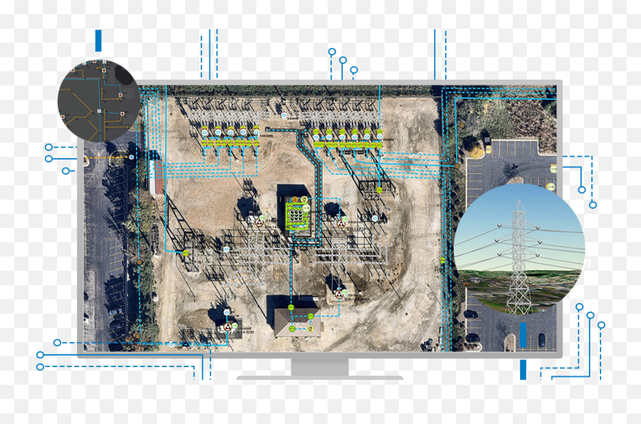 Arcgis Utility Network Spatial Information Management - Esri Utility Network Png,3d Internet Icon