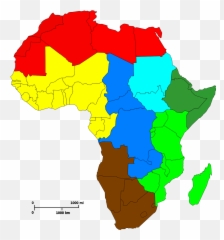 Sub - African Map png