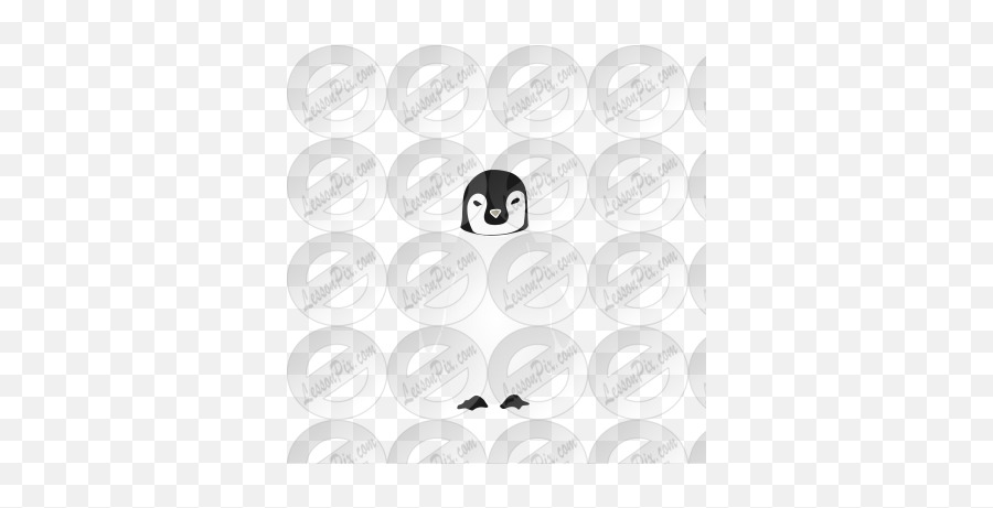 Penguin Stencil For Classroom Therapy Use - Great Penguin Dot Png,Facebook Icon Penguin