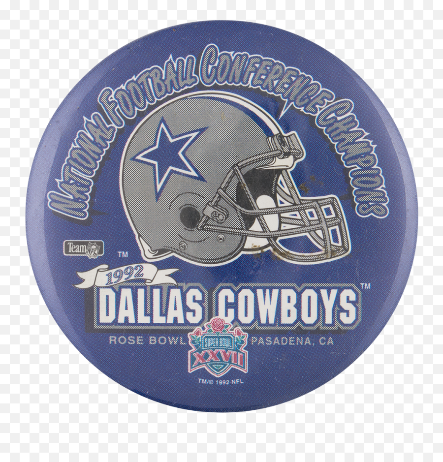 Dallas Cowboys Rose Bowl Busy Beaver Button Museum - 1992 Dallas Cowboys Season Png,Dallas Cowboy Logo Images