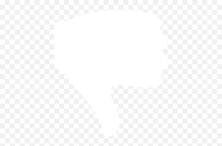 White Thumbs Down Icon - Thumbs Down Icon White Png,Thumbs Down Png