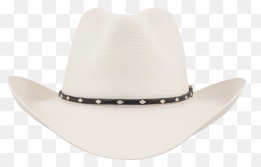 Stetson 8x Diamond Jim Straw Hat - Cowboy Transparent Png Front
