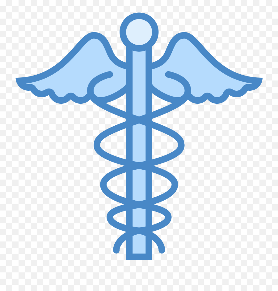 Staff Of Hermes Medicine Rod Asclepius Health Clip Art - Clipart Symbol Of Hospital Png,Medical Icon Snake