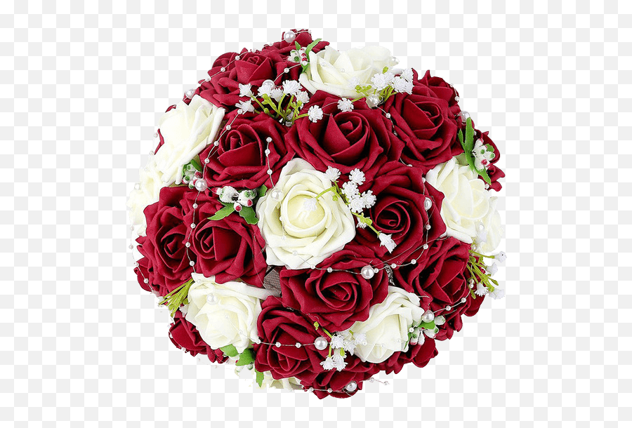 Png Transparent Background Image - Wedding Bouquet Red And White Roses,Flower Bouquet Transparent Background