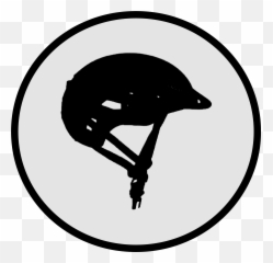 Mountain Bike Descents Reunion Island With Cocobike - Casco De Ciclista Silueta Png
