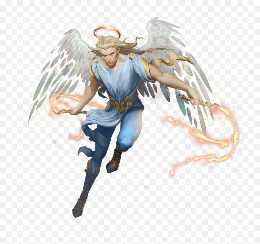 Angel - Angel With Whip Png,Archangel Png