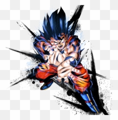 Ex Goku Blue Dragon Ball Legends Wiki - Gamepress Goku Kamehameha Saiyan Saga Png,Dbz Transparent