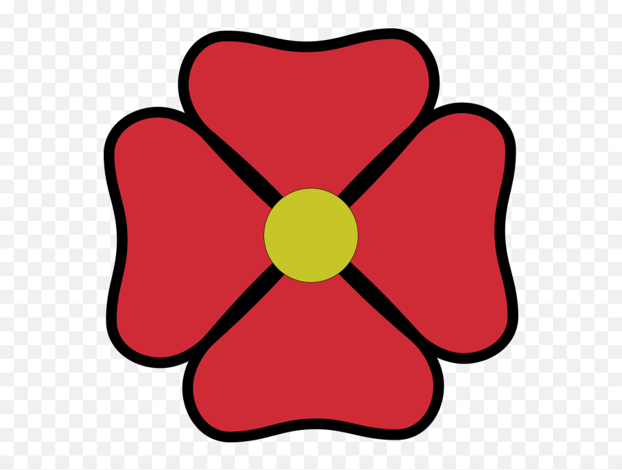 Red Flower Png Svg Clip Art For Web - Download Clip Art Dibujos De Flor Roja,Red Flower Icon