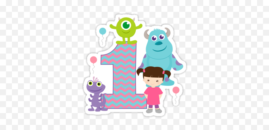 Monsters Inc Birthday Clipart - Boo Monster Inc Bebe Png,Monster Inc Png