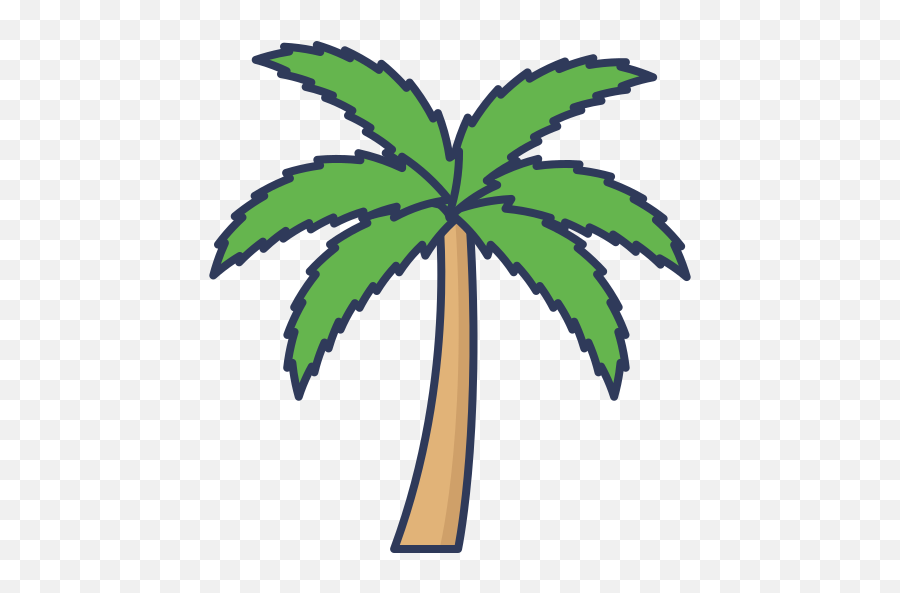 Palm Tree - Free Nature Icons Fresh Png,Palmtree Icon