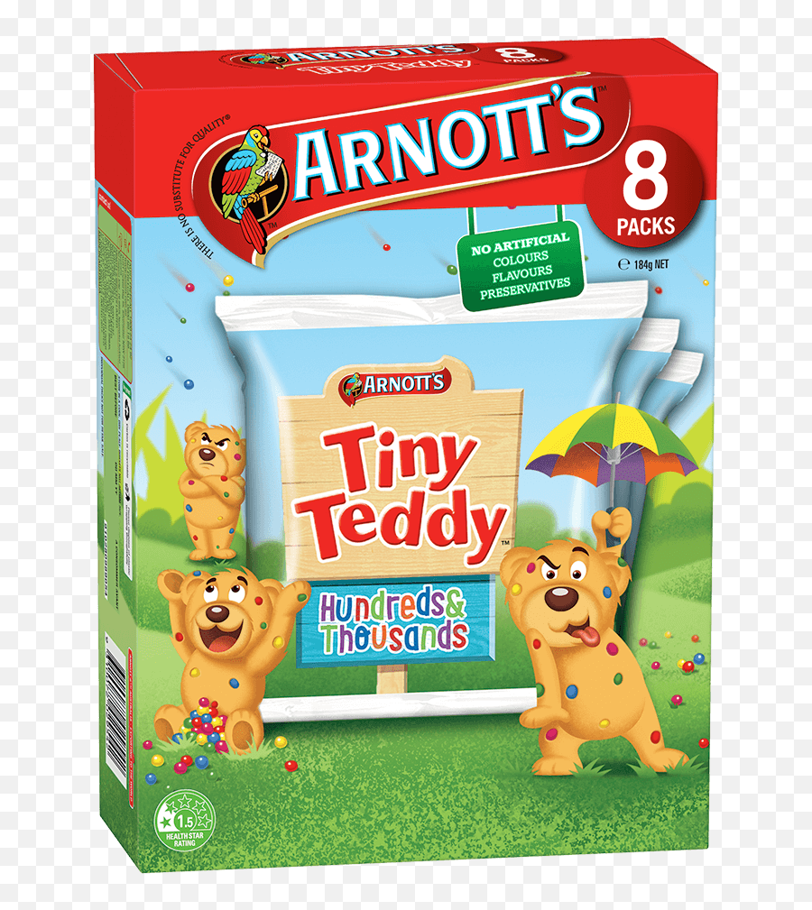 Teddy Bear Arnottu0027s - Arnotts Tiny Teddy Biscuits Png,Teddy Bear Icon Coat