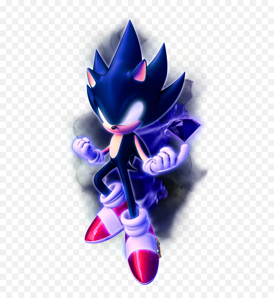 If Hyper Sonic Uses 7 Super Emeralds And Ultra Only - Dark Super Sonic Png,Super Sonic Icon