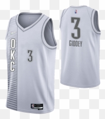 Oklahoma City Thunder Jersey Soccerdealshop - Nba Design 75th Anniversary png