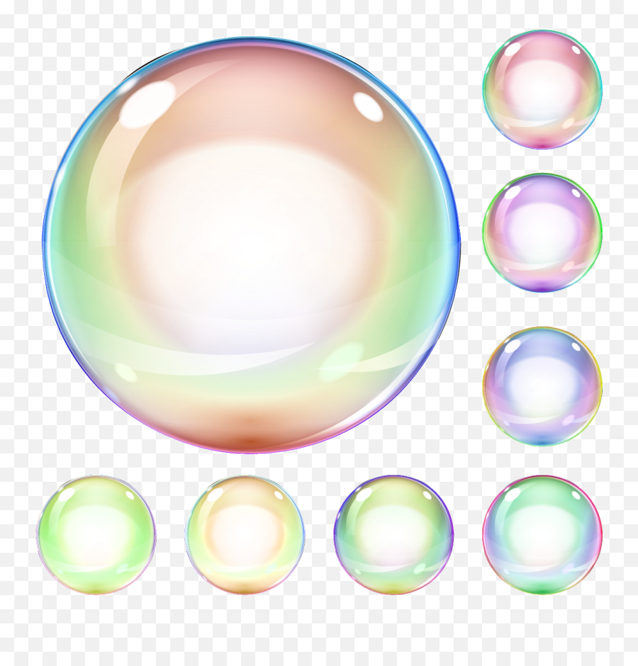 Soap Bubble Color - Colored Bubbles Png Download 14001400 Lighting,Soap Bubbles Png