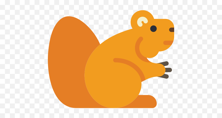 Beaver - Free Animals Icons Animal Figure Png,Beaver Icon