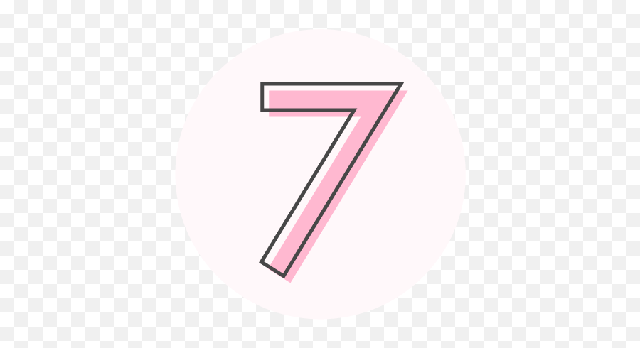 Number7 Ecemella - Dot Png,Number 7 Icon