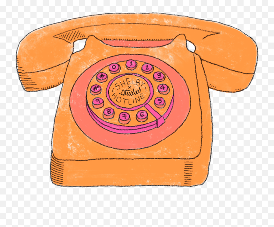 Contact U2014 Shelby X Studios Png Rotary Phone Icon