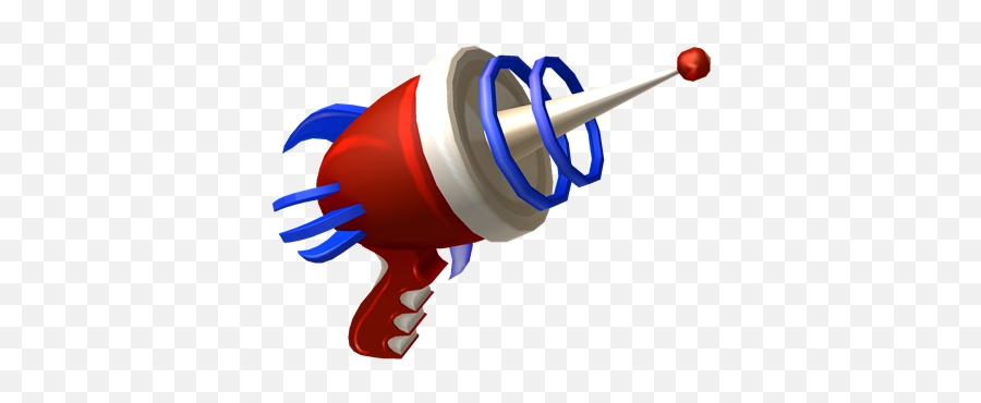 Red Retro Robot Ray Gun Roblox Wikia Fandom - Ray Gun Meshs Roblox Png,Ray Gun Png