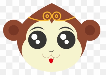 Sun Wukong Cartoon - Wukongu0027s head png download