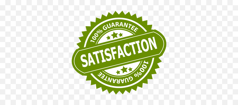 Satisfaction Guaranteed - Label Png,Satisfaction Guaranteed Logo