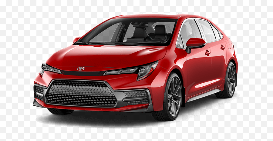 Toyota Corolla 2020 красная