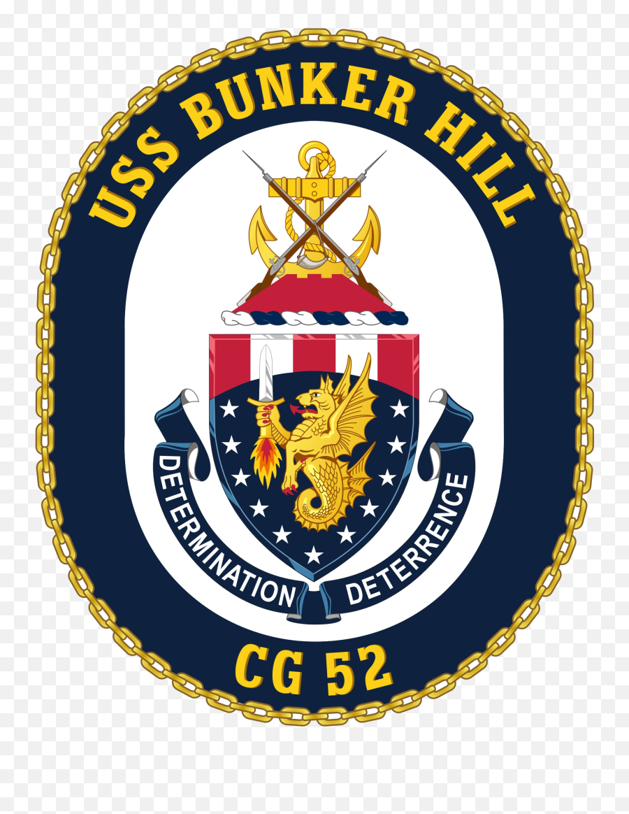 Uss Bunker Hill Cg - Uss Bunker Hill Crest Png,Hill Png
