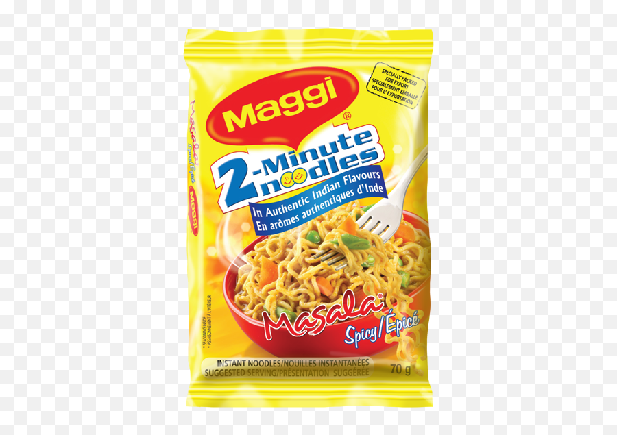 Maggi 2 - Minute Noodles Masala Madewithnestleca Calories In Maggi 2 Minute Noodles Png,Noodles Png