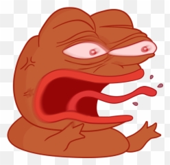 Hd Pepe Pepelicious Messages Sticker - Angry Png