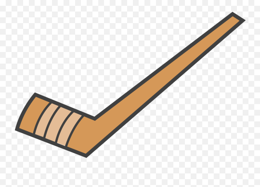 Sticks Clipart Rhythm Stick - Cartoon Hockey Stick Png,Stick Transparent Background