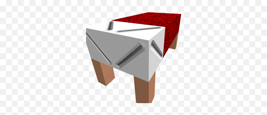 Minecraft Bed Spawn Point - Roblox Coffee Table Png,Minecraft Bed Png