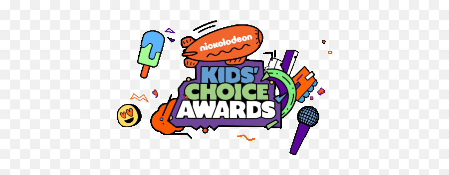 Nickelodeon Kids Choice Awards Logo Gif - Kca 2020 Gif Png,Mic Logo