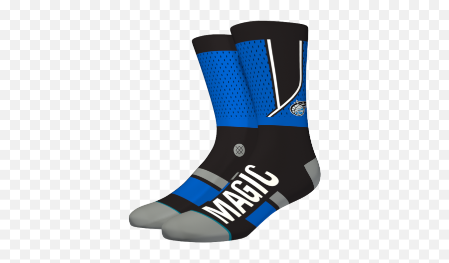 Nba Shortcut Orlando Magic Socks - Hockey Sock Png,Orlando Magic Png