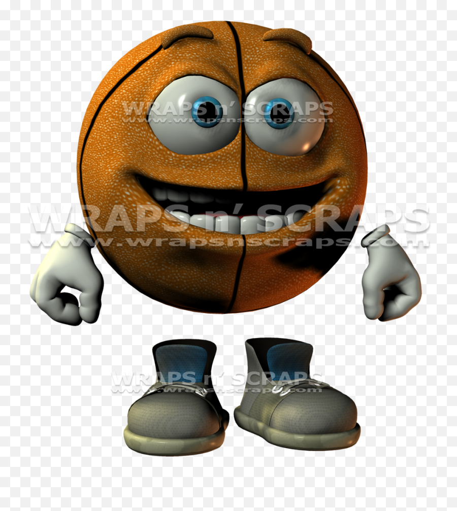 Download Emotiguy Sports - Basketball Cartoon Png Image Cartoon,Cartoon Basketball Png