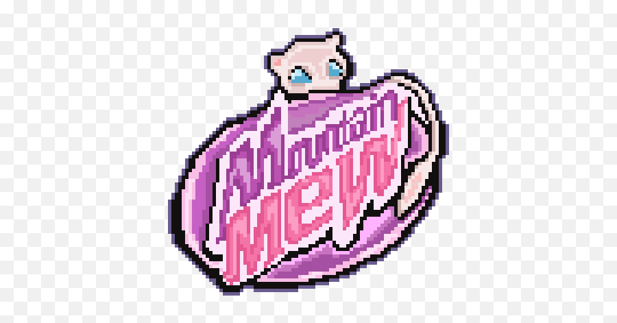 Mountain Mew Pixel Art Httpswwwredbubblecompeople - Archaeological Museum Suamox Png,Pixel Art Png