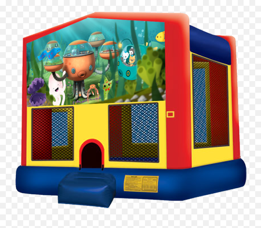 Bounce House Rentals In Austin Texas - Incredibles 2 Bounce House Png,Octonauts Logo