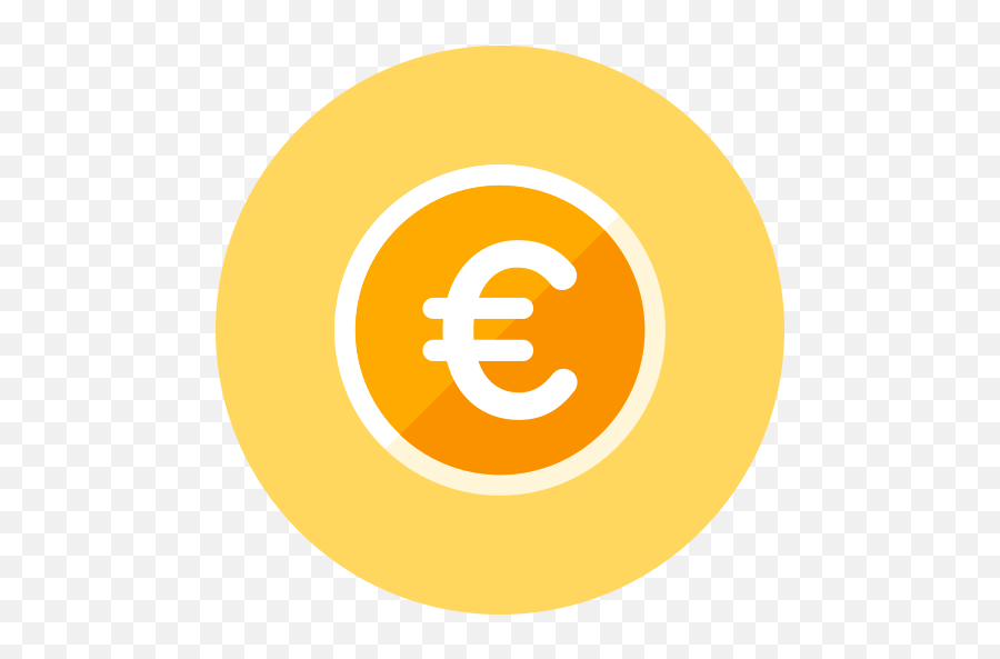 Euro Coin Free Icon Of Kameleon Yellow Round - Circle Png,Coin Icon Png