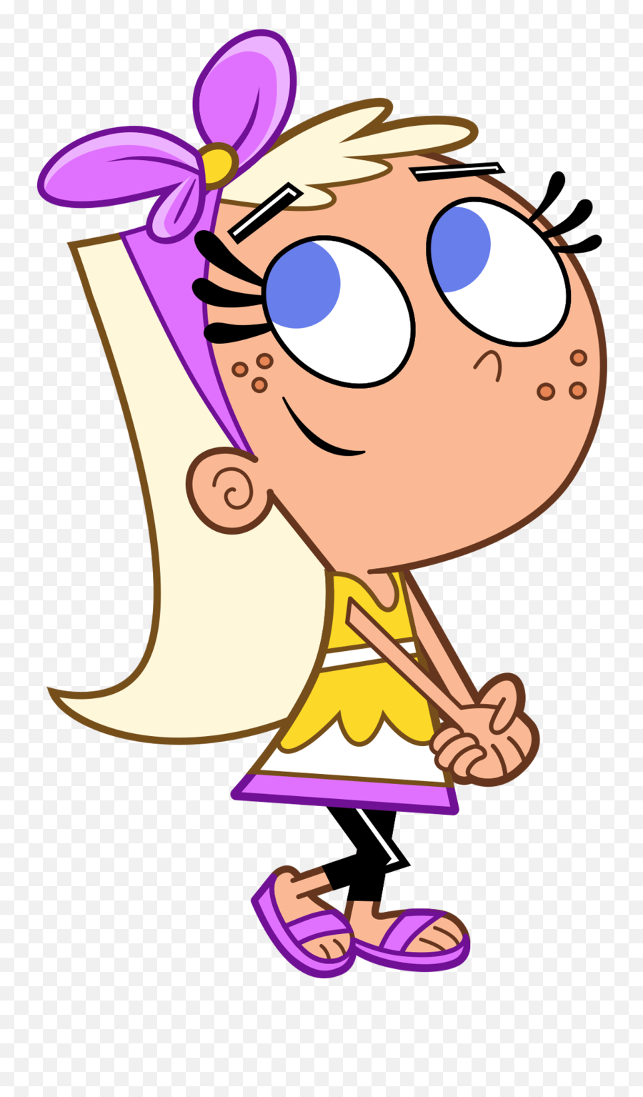 The Fairly Oddparents Character Chloe Daydreaming - Cosmo Und Wanda Chloe Png,Timmy Turner Png