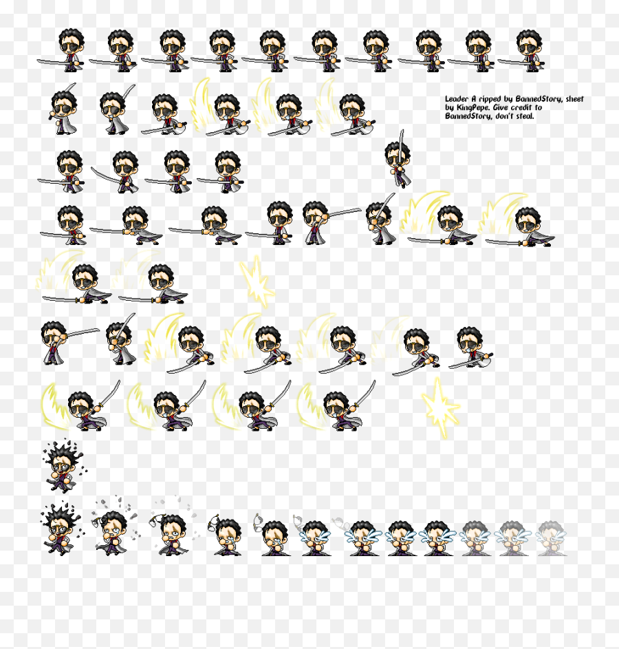 Pc Computer - Maplestory Leader A The Spriters Resource Maplestory Sprite Resource Png,Maplestory Png